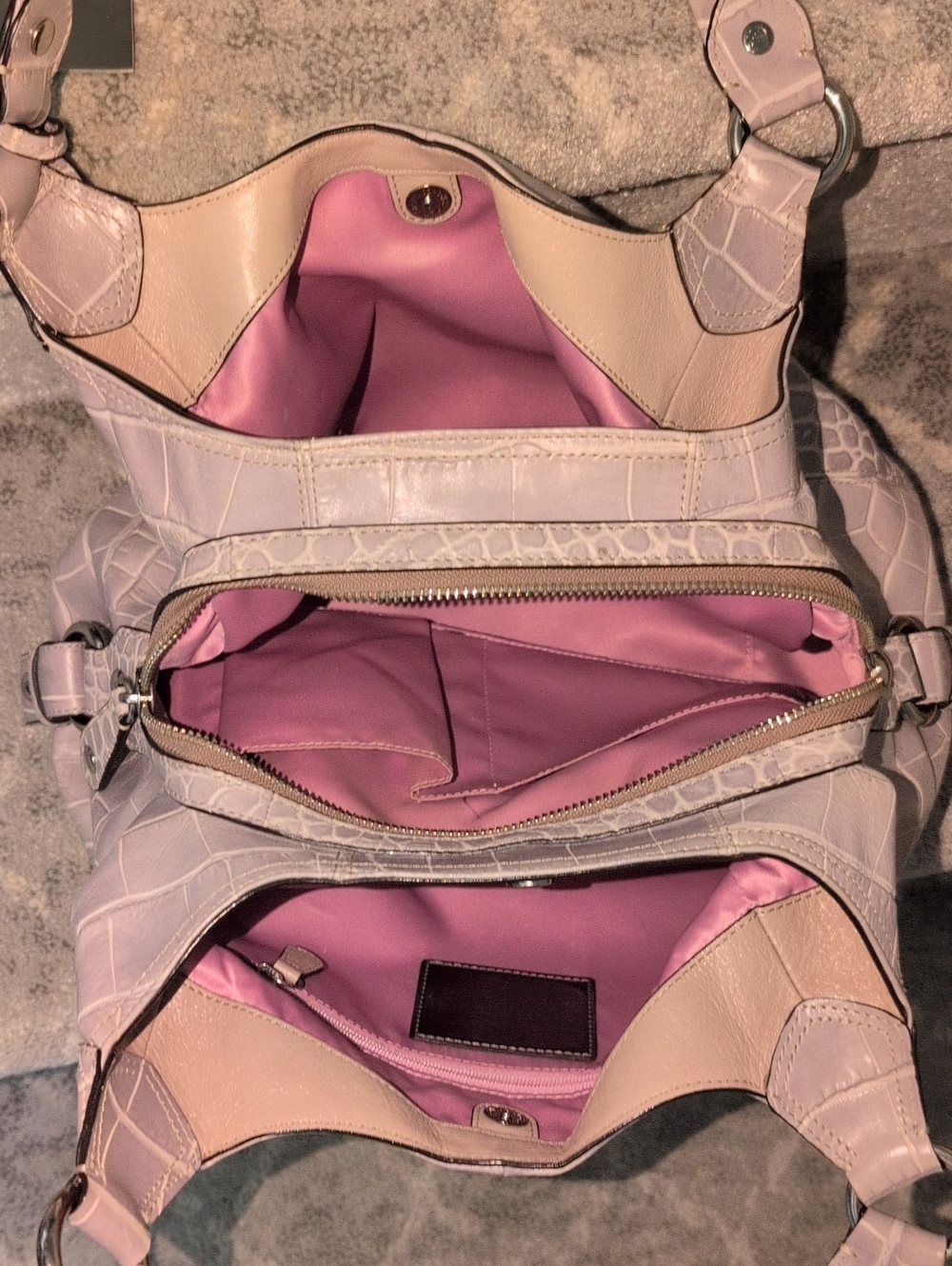 Classic Coach Croc-Embossed Shoulder Bag - limited edition! - Picture 11 of 12